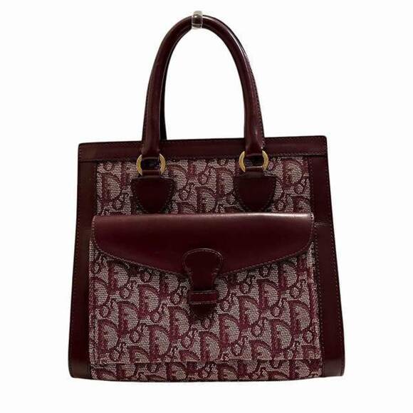 DIOR Red Leather Bag - Picture 1 of 9